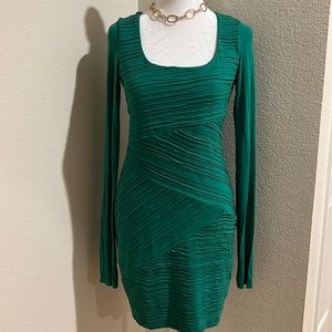 Bailey 44 green tight mini dress sz S
